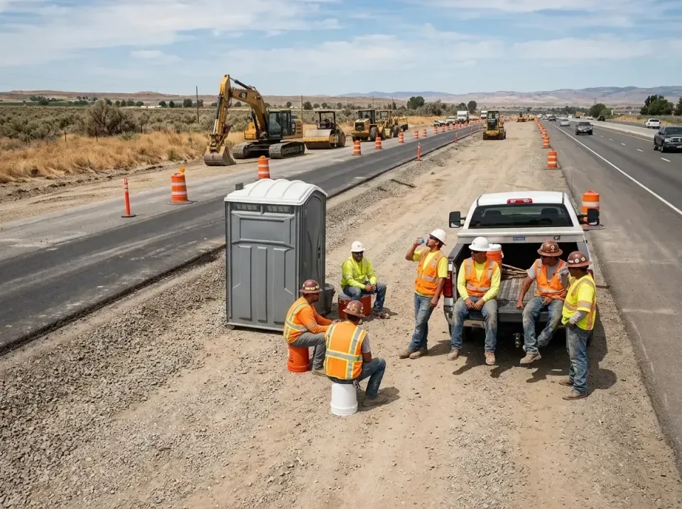 highway-road-construction-crew-007 — frequently asked questions, Porta Potty and Restroom Rentals in Hilmar-Irwin, CA